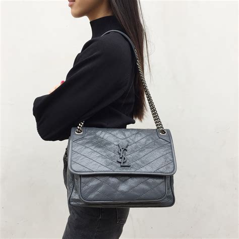 ysl niki中號尺寸|st laurent niki bag size.